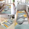 SUNLIMEI Passatoia Cucina 50 x 210 cm Antiscivolo Tappeto Moderno Salotto Antimacchia Durevole, Moderni per Cucina Bagno Soggiorno Camera da Letto, B