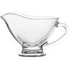 KOHUS Salsiera Salsa barca in vetro trasparente in vetro condimento for il condimento piattino piatto pentole da tavola insalata condimento creamer dessert tazza 2 pezzi Contenitore per Salsa