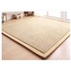 CASTLYE Tappeto per Bambini, in Velluto di Corallo, Tappeto Antiscivolo per la Camera dei Bambini, Tappeto per Salotto,Marrone naturale,100x200cm