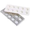 Orton Stampo per Pasta Italiano Vassoio per Ravioli Piatto Perno Bordi Quadrati Cornice per un Fissaggio e Forma Grande Macchina per Ravioli