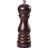 Bisetti Macina Pepe Manuale Roma in Legno di Faggio Tinto Noce 18 cm, Macinino Manuale per Pepe con Macina in Acciaio Temprato per Macinatura Precisa, Trita Pepe Resistente, Elegante e Made in Italy - BISETTI