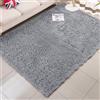 DYINDUN Tappeto Morbido Salotto 80 x 180 cm Antiscivolo Morbido e Soffice Tappeti Soffici Monocromatico per Soggiorno, Camera da Letto, Cucina e Corridoio, Grigio Chiaro