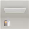 byecold Riscaldamento a infrarossi, montaggio a soffitto con termostato, 1150 Watt, riscaldamento a soffitto, riscaldamento a infrarossi, controllo tramite app, riscaldamento elettrico, pannello di