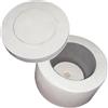Generic Forno a microonde per fusione del vetro e ceramica - Mini forno in fibra ceramica per uso domestico, calore elevato 1200°C, forno a microonde compatto fai-da-te per argilla e ceramica (esterno 12 ×