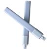 KAKAK 2 pezzi Lampadina LED dimmerabile G23 Tubo a barra 8W Gx23 Testa Lampada PL orizzontale ultrasottile con copertura in PC per casa garage magazzino(Natural White 4000K,GX23)