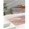benuta Nest Tappeto Esterno & Interno Bonte - Rosa 200x290 cm - Resistente e Facile da Pulire - Per Balcone, Terrazza, Giardino - Cucina & Soggiorno - Geometrico, Stile Boho, Hygge Cozy