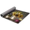 HomeLife Tappeto Cucina Antiscivolo Lavabile Made in Italy | Tappeto Passatoia al Metro PVC e Cotone con Stampa Colorata | Tappeto Cucina 350 cm in Vinile, Moderno e Decorativo Vasi e Girasoli