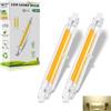 Dvnoua Lampadina R7S LED 118mm Dimmerabile, 20W R7S LE D Equivalente a 200W Lampada Alogena, Lampada R7 S LED 118mm Bianco Naturale 4000K 2000LM Nessun Sfarfallio, Illuminazione Fascio 360°, 2 Pezzi