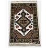 WAWA TEPPICH Ponte 40 x 60 cm annodato a Fatto a Mano tappetini auto tappeto 100% lana rosso P5