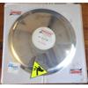 RASSPE Lama per affettatrice 300 mm diametro foro centrale 40 mm - 4 fori fissaggio lama - diametro coprilama 254 mm. Materiale 100Cr6 W1.2067 Made in Italy