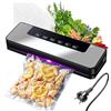 MiOYOOW Macchina di sigillatura sottovuoto, 30 cm, dispositivo sottovuoto, confezionare sigillatrice automatica per alimenti di aspirazione con 10 sacchetti (5 grandi e 5 piccoli) per sigillare alimenti