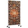 KÖNIGHAUS Pannello riscaldante decorativo Könighaus apparecchio da pavimento 1000 | 14-26 m², motivo: Tappeto orientale, pannello riscaldante mobile, piedini, caldo in 2 minuti