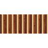 HomeLife Tappeto Cucina Antiscivolo Lavabile 50X100 Made in Italy | Passatoia Antimacchia in PVC Interni e Esterni Stampa Bamboo Degrade Marrone | Tappeti Runner Lungo in Gomma [100 cm]
