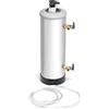 Forgast Addolcitore Acqua Manuale Professionale, 16 Litri, Addolcitore D'acqua Da Cucina, Decalcificazione, per Macchine da Caffè, Lavastoviglie e Forni Combinati a Vapore, Altezza 61,5 cm