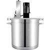 WHYYDSS Frullatore automatico per alimenti da 20 l/25 l, frullatore elettrico per marmellate, mescolatore automatico per pentole, mescolatore per salse e zuppe per pentole calde, macchina per friggere,20L