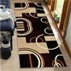 BORKOY Tappeto Passatoia Corridoio Antiscivolo Lavabile, Beige e Nero, Tappeto Cucina Pelo Corto, Runner 3 metri Personalizzabile, per Soggiorno, Camera da Letto, Ingresso, Bagno,40x300cm