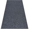 rugsx Moquette semplice SUPERSTAR 965 per camera, soggiorno, camera da letto, tappeto, varie dimensioni, grigio 300x300 cm