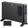 Zilan Termoconvettore elettrico con termoventilatore - Riscaldamento elettrico con ventilatore - Termoventilatore commutabile separatamente - Risparmio energetico silenzioso - Riscaldamento a convettore