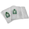 vhbw 10x sacchetto compatibile con Numatic Harry HHR200-A, Henry 240 Plus, Henry HVR200-A, Henry HVX200-A, Henry NBV190 aspirapolvere - microfibra, 40cm x 41cm Bianco