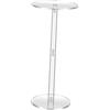 Sharplace Supporto per fiori trasparente, alto vaso in acrilico, espositore decorativo da 9 pollici, centrotavola per matrimoni, accessorio per la decorazione, 60 Cm