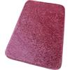 emmevi Tappeto Bagno Morbido Assorbente Antiscivolo Soffice Camera Letto mod.IBISCO (A) 60x120 PORPORA