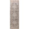 benuta Nest Anwar - Passatoia in fibra sintetica, stile tradizionale, stile orientale, facile da pulire, per soggiorno, camera da letto, grigio, 80 x 250 cm