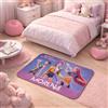 D&Vlab Tappetino in Morbida Spugna Scendiletto per Camera Cameretta Bimba Bambina Personalizzabile con Nome KPOP DEMON HNTERS Made in Italy