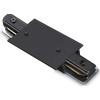 Ideal Lux LINK 1 PHASE SURFACE ON-OFF GIUNTO ALIMENTAZIONE CENTRALE PER BINARIO NERO L 143 x H 18 x P 34,5 mm