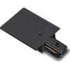 Ideal Lux TESTATA DI ALIMENTAZIONE PER LINK-1 RECESSED ON-OFF MONOFASE NERO L 109 x H 18 x P 22,5 mm