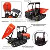 Universal Hobbies MINI DUMPER CINGOLATO KUBOTA KC300HR-5 1:24