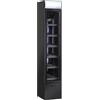 CoolHead Vetrina Refrigerata per Bibite DC105CB in Acciaio Verniciato Nero con Opalina - Volume lt 105 - Temp +1° +10°C