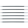 PILOT Set di 6 ricariche per penna a sfera RFN-GG-XB, punta extra grande, colore: nero (sostituisce RFJ-GP)