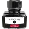 Jacques Herbin 13009T - flacone d'inchiostro, 30 ml per pennini e stilografiche, Perla nera