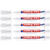 edding Pennarello speciale 950 industry painter, 10 mm (5 x bianco)