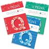 Pigna Blocco ricambi forati Quablock Original - A5 - quadretto 4mm - 50fg - 80gr - collato lato lungo - Pigna