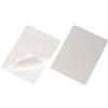 Durable 809519 - Pocketfix A4, tasca adesiva con inserto in cartoncino per cartelle, raccoglitori, f.to A4, trasparente, confezione da 3 pezzi
