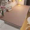 BESTORI Tappetino Scrivania Grande Impermeabile Sottomano Scrivania in Pelle PU Rettangolare Antiscivolo per Ufficio e Casa Rosa, 60 x 120 cm