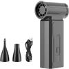 Jrifedptry Mini Turbo Jet Fan Air Blower Portatile Cordless Computer Keyboard Cleaner 100000RPM Brushless Turbo Fan Air Duster