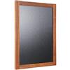 Danieli | Lavagna Nera Per Pennarelli a Gesso Liquido Easy 40x60 cm | Lavagna da Muro in Legno di Faggio Massiccio | Lavagna Bar e Ristoranti per Menu da Parete. Kit di Fissaggio Incluso (40x60 cm)