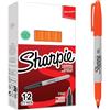 Sharpie Pennarelli Indelebili, Punta Fine, Scatola da 12, Arancione