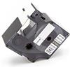 vhbw Cassetta nastro compatibile con Dymo Rhino 6000, 5000, 5200, 4200, 3000, 1000 etichettatrice 3,5m x 24 mm nero su bianco, nylon