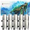 Printing Pleasure 10x Compatibile Rotolo DK-22210 29mm x 30.48m Etichette adesive continuo per Brother P-Touch QL-500 550 570 700 710W 720NW 800 810W 820NWB 1050 1100 1110NWB Stampante per Etichette, Nastro in Carta
