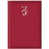 PRESTIGE & DELUXE Agenda 2026 settimanale Similpelle 17 x 24 cm x ristoranti, parrucchieri, appuntamenti, SIMILPELLE rossa + Omaggio penna a scatto e segnalibro