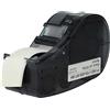 vhbw 1x Cassetta nastro compatibile con Brady M210-LAB, M211 etichettatrice 19,05 mm nero su bianco, nylon