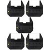vhbw 5x nastro inchiostrato compatibile con Olivetti ET Personal 510, 55, 550, 540 macchina da scrivere - nero
