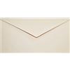 Netuno 100x busta per lettere beige 220 x 110 mm 115 g Sirio Color Sabbia busta lettera formato americano per inviti compleanno matrimonio battesimo partecipazioni Natale Pasqua envelope invitation