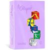 Favini 042147.104 Risma Carta Le Cirque A4, Lilla, 80 Gr, 500 Fogli
