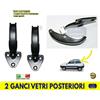 Autokit Ganci Vetro Posteriore Fiat Panda Young Maniglia Chiusura Finestrini DX SX kit