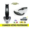 Autokit Gancio Chiusura Vetro Laterale posteriore per Panda Sisley voletto per vetri da