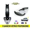 Autokit Gancio Chiusura Vetro Laterale posteriore per Panda Trekking voletto per vetri
